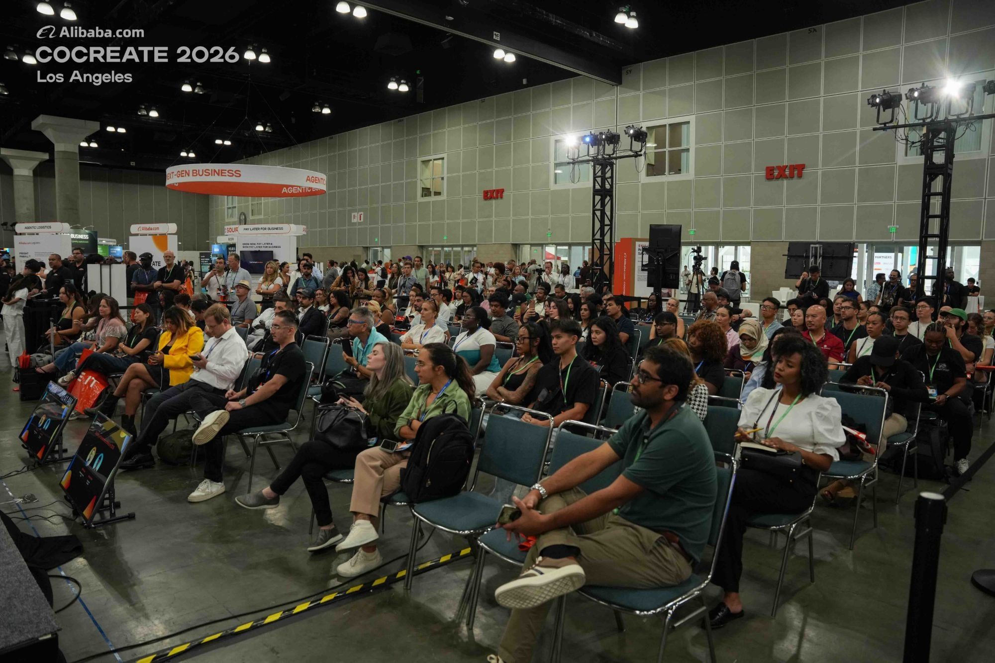 The audience at Alibaba CoCreate 2026 in Los Angeles